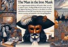 The Iron Mask หน้ากากเหล็กกับการทูตราชวงศ์ลับ: Eustache Dauger, สนธิสัญญาโดเวอร์ และเงาคาทอลิกที่สั่นคลอนอังกฤษ The man in iron mask